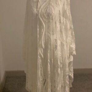 Torrid Sheer White Top